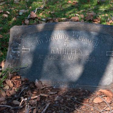 HOBSON Kathleen -1956