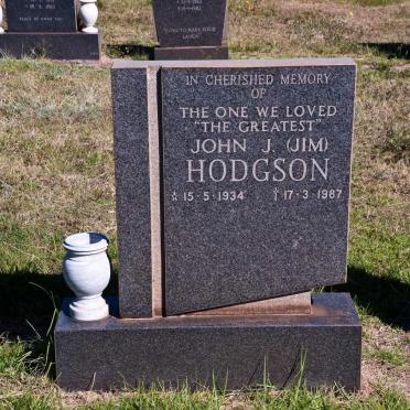 HODGSON John J. 1934-1987