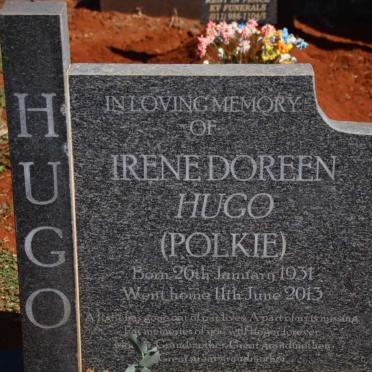 HUGO Irene Doreen 1931-2013
