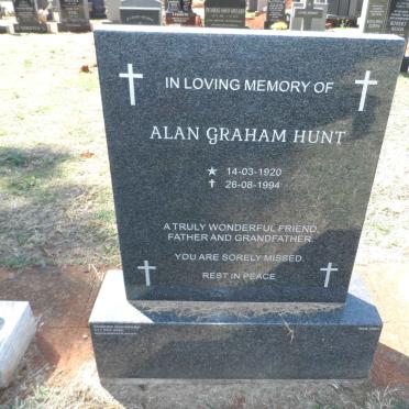 HUNT Alan Graham 1920-1994