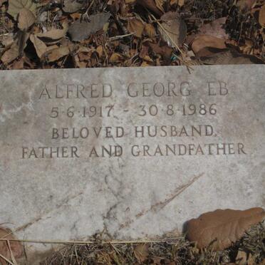 EB Alfred Georg 1917-1986