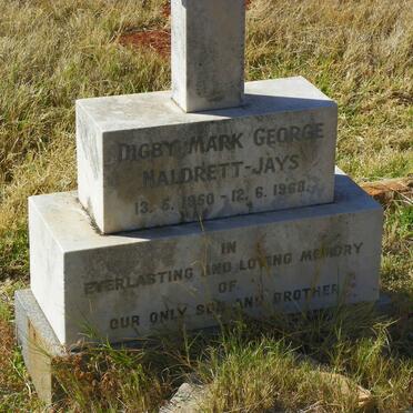 JAYS Digby Mark George, NALDRETT 1950-1968