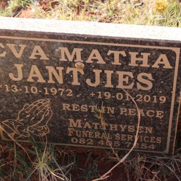 JANTJIES Eva Matha 1972-2019