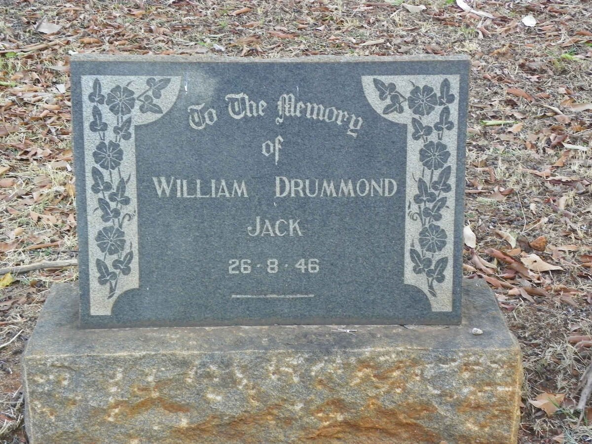 JACK William Drummond -1946