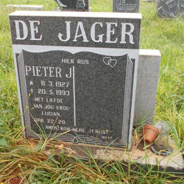 JAGER Pieter J., de 1927-1993