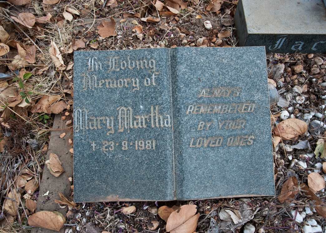 JACKSON John Henry -1960 &amp; Mary Martha -1981