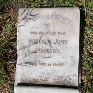 JAMIESON William John &amp; Alice Rebecca