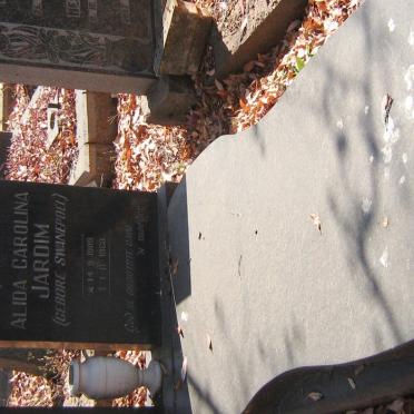 JARDIM Alida Carolina nee SWANEPOEL 1909-1960