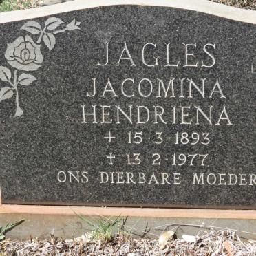 JAGLES Jacomina Hendriena 1893-1977