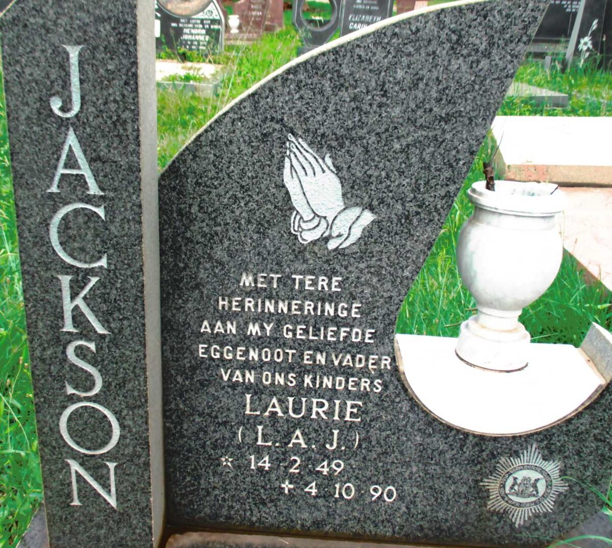 JACKSON L.A.J. 1949-1990