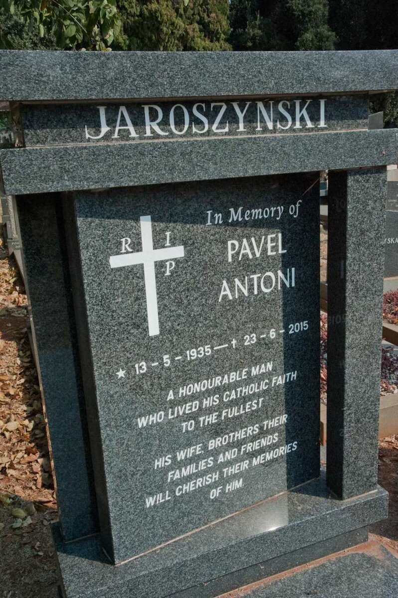 JAROSZYNSKI Pavel Antoni 1935-2015