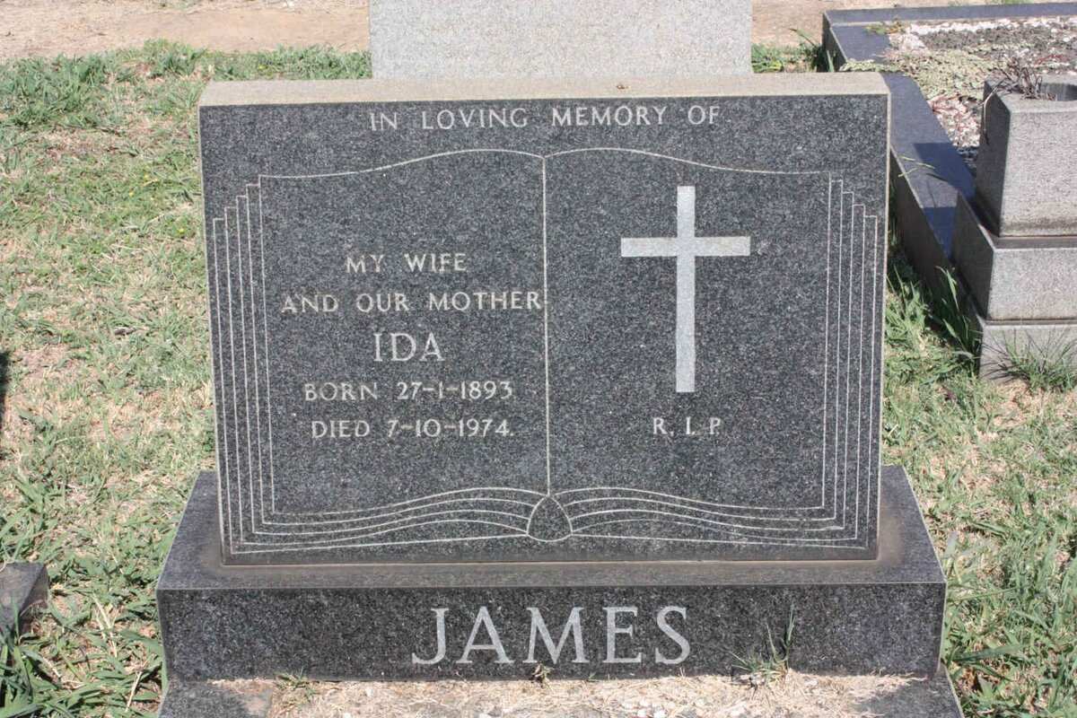 JAMES Ida 1893-1974