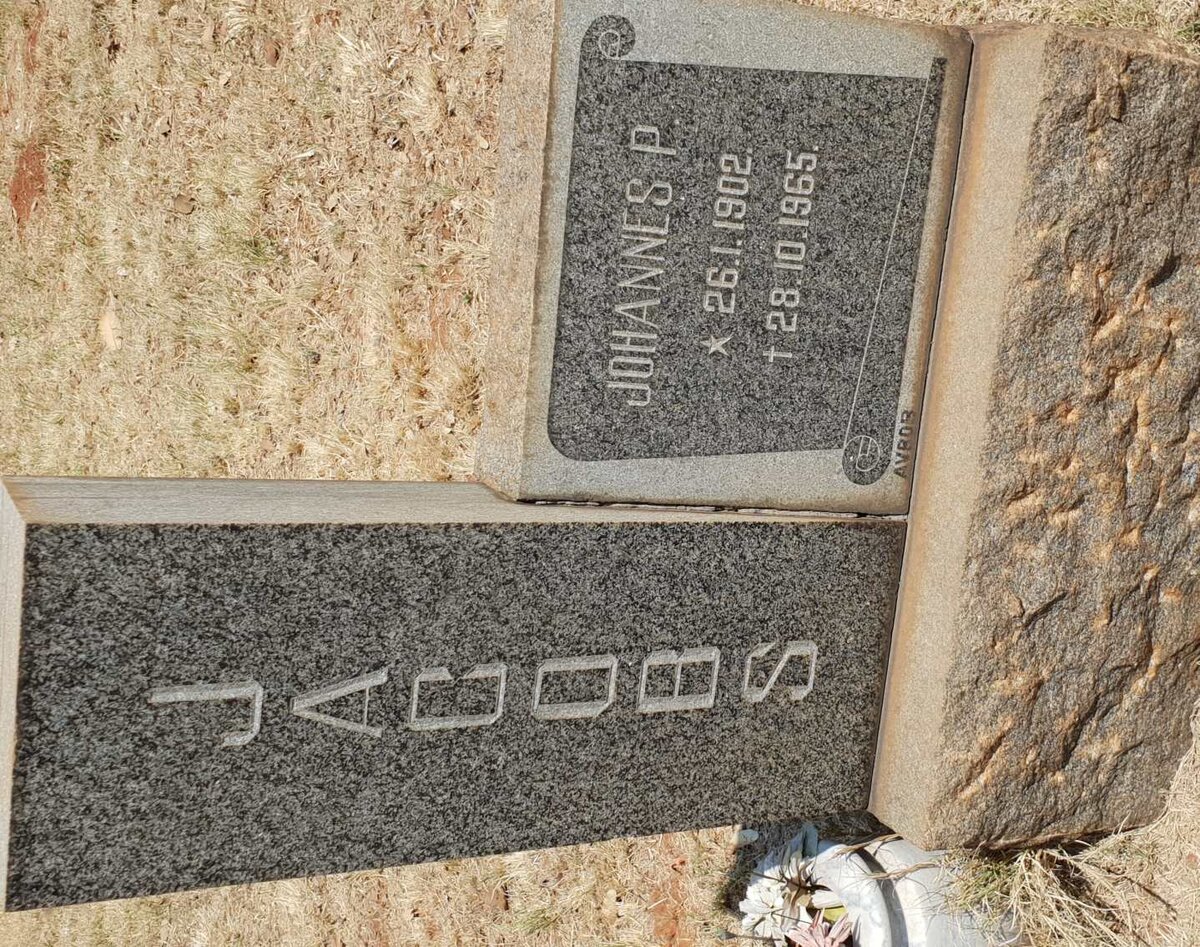 JACOBS Johannes P. 1902-1965