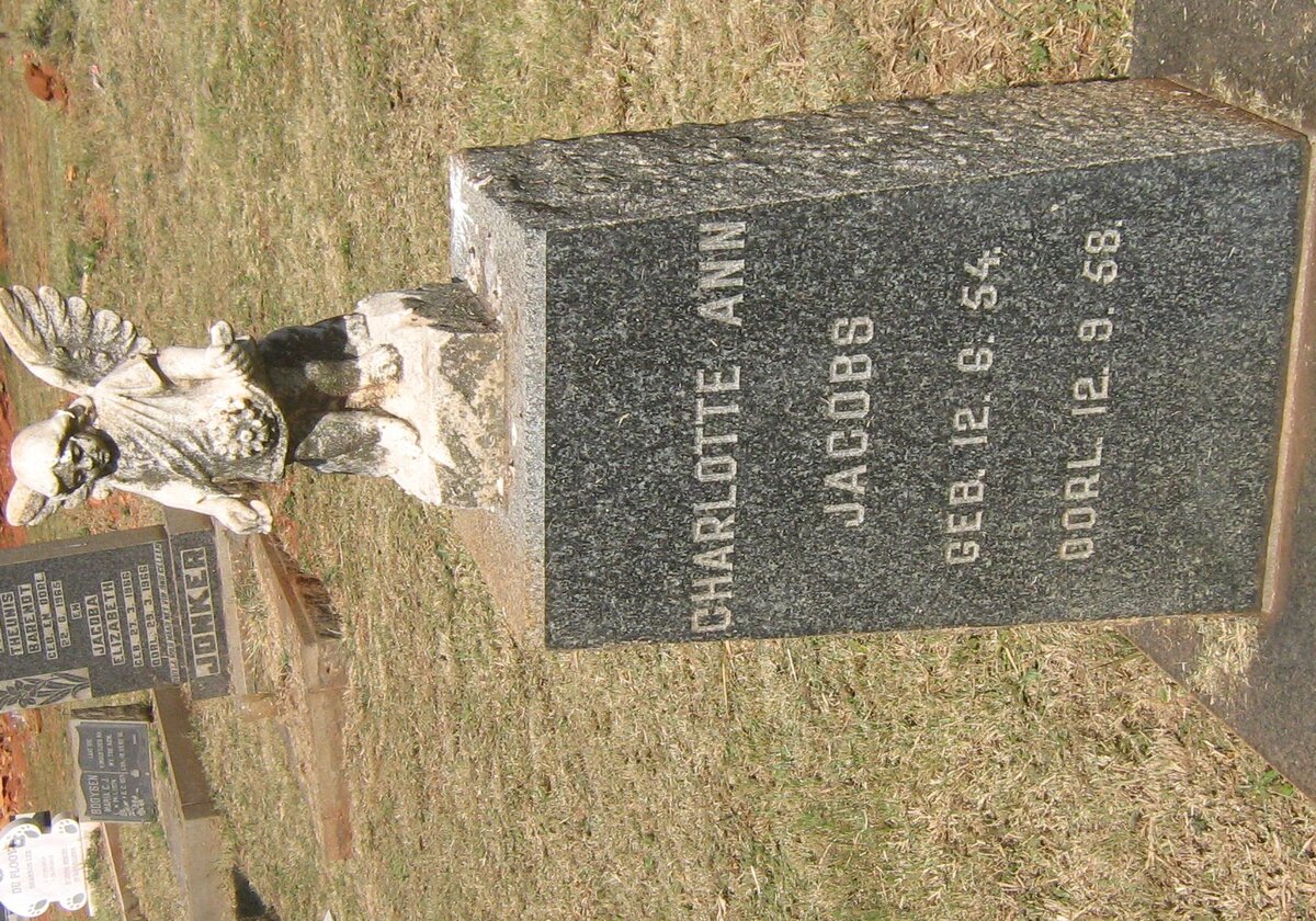 JACOBS Charlotte Ann 1954-1958