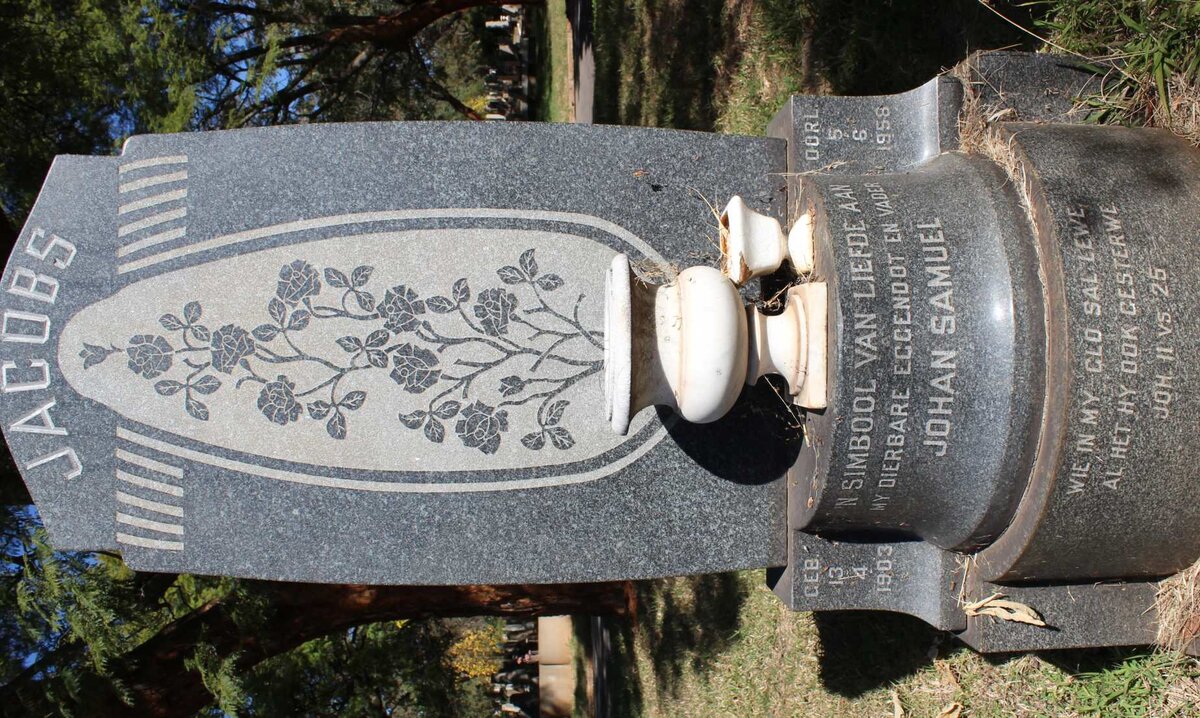 JACOBS Johan Samuel 1903-1958