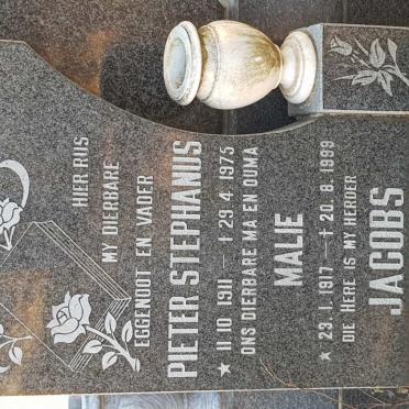 JACOBS Pieter Stephanus 1911-1975 &amp; Malie 1917-1999