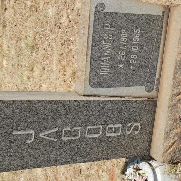 JACOBS Johannes P. 1902-1965