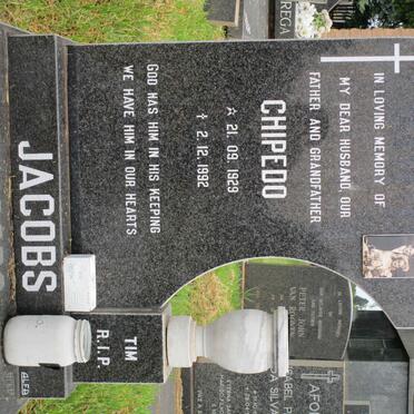 JACOBS Chipedo 1929-1992 &amp; Hazel 1933-2016