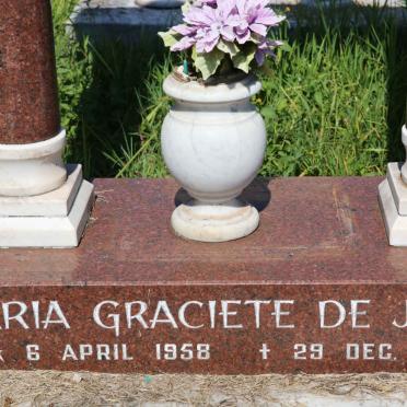 JESUS Maria Graciete, de 1958-1982