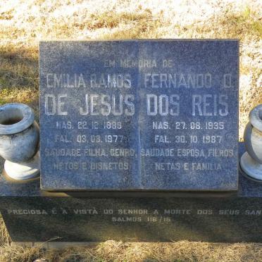 JESUS Emilia Ramos, de 1889-1977 :: DOS REIS Fernando O. 1935-1987
