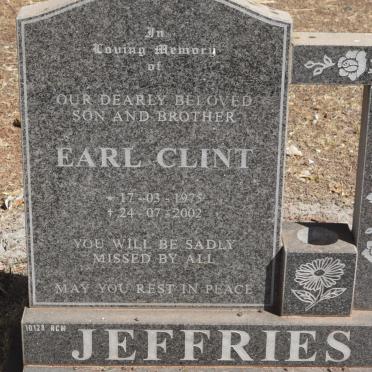 JEFFRIES Earl Clint 1975-2002