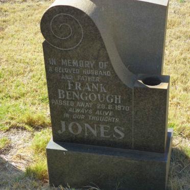 JONES Frank Bengough -1970