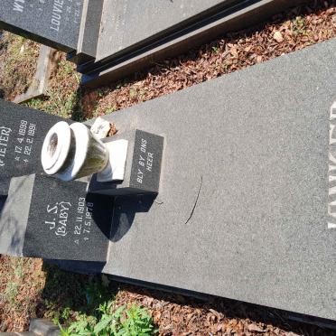 JONKER P.D.F. 1899-1991 &amp; J.S. 1903-1978