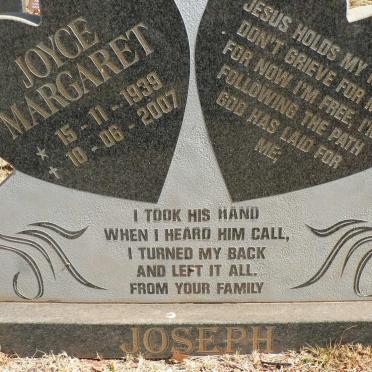 JOSEPH Joyce Margaret 1939-2007