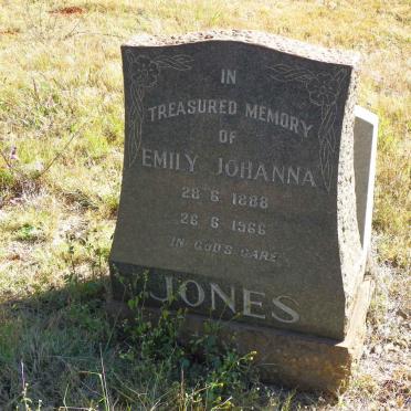 JONES Emily Johanna 1888-1966