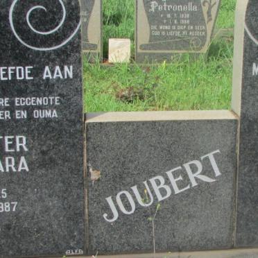 JOUBERT Hermanus Jacobus 1934-1990 &amp; Hester Susara 1925-1987