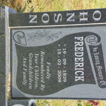 JOHNSON Frederick 1939-2009