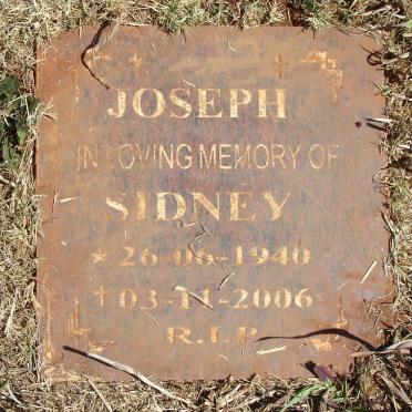 JOSEPH Sidney 1940-2006