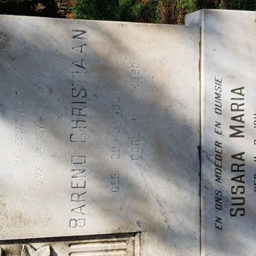 JOUBERT Barend Christiaan 1904-19?0 &amp; Susara Maria 1911-1989