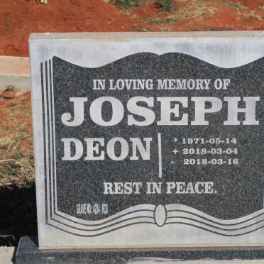 JOSEPH Deon 1971-2018