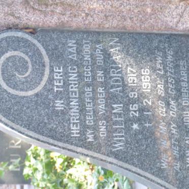 JOUBERT Willem Adriaan 1917-1966