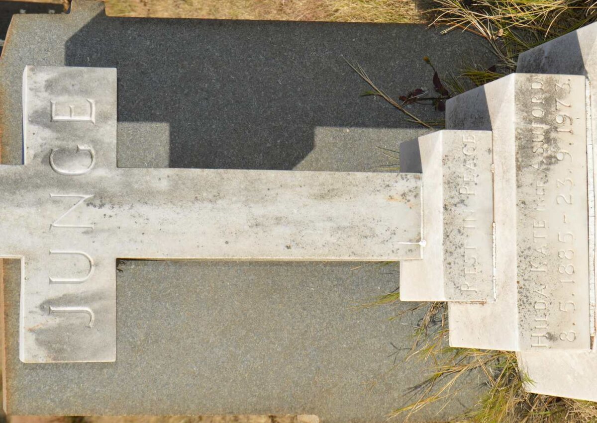 JUNGE Hilda Kate nee ASHFORD 1885-1973