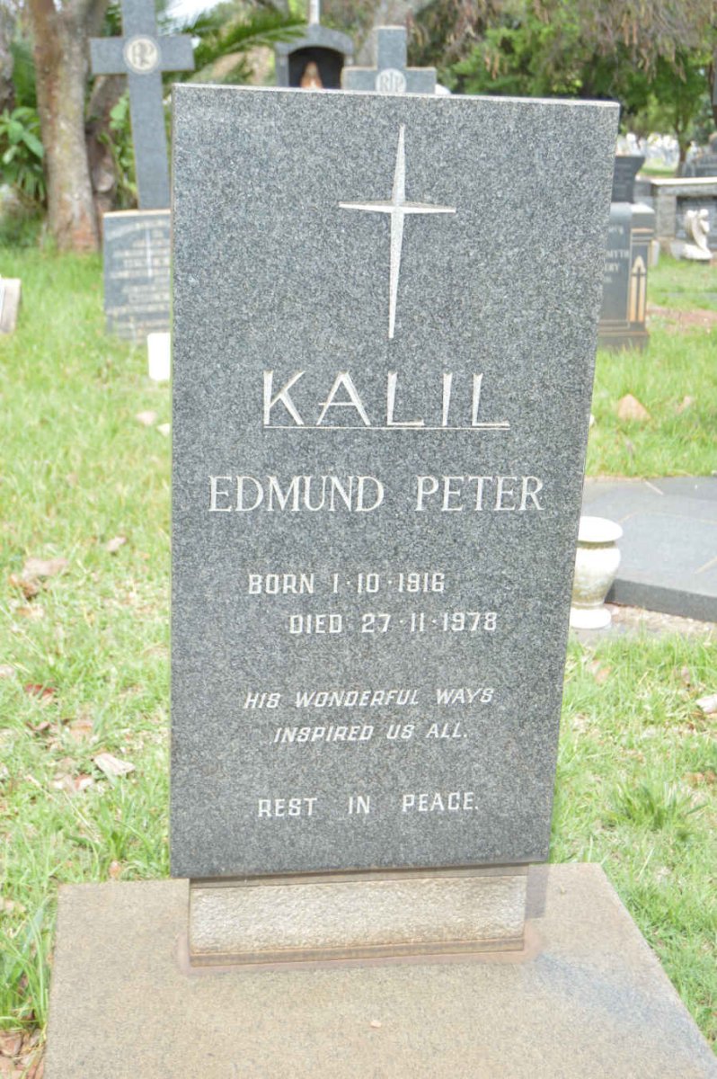 KALIL Edmund Peter 1916-1978