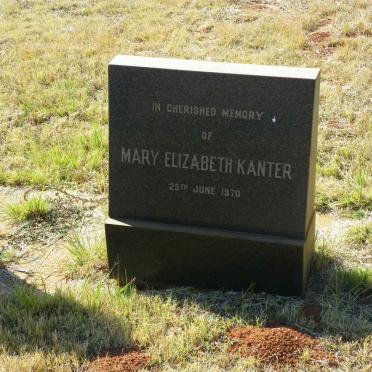 KANTER Mary Elizabeth -1970