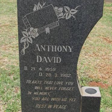 KARTUS Anthony David 1959-1982