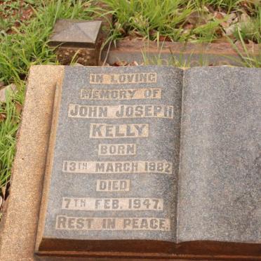 KELLY John Joseph 1882-1947