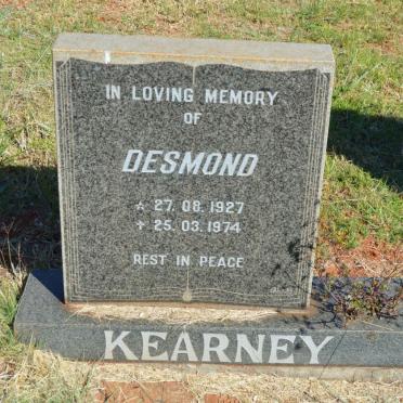 KEARNEY Desmond 1927-1974