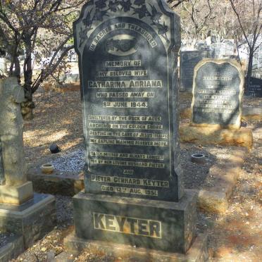 KEYTER Pieter Gerhard -1951 &amp; Catharina Adriana -1944