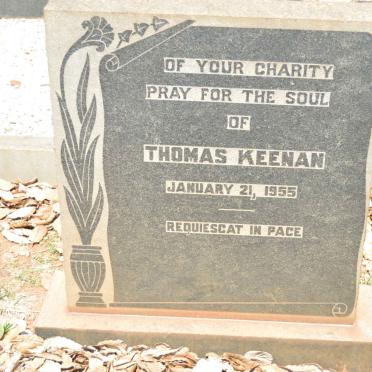 KEENAN Thomas -1955