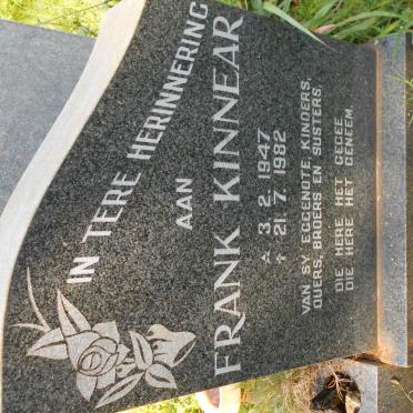 KINNEAR Frank 1947-1982