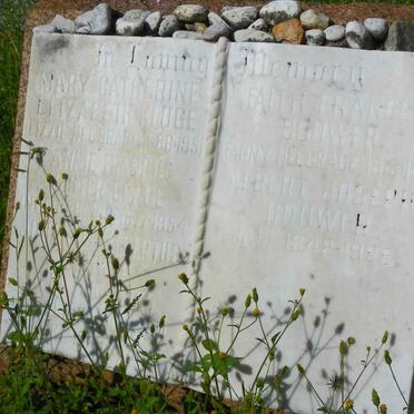 KLUGE Mary Catherine Elizabeth nee GRACE 18??-1951 :: GRACE Annie Francis V?ster nee BERNING 1877-1954