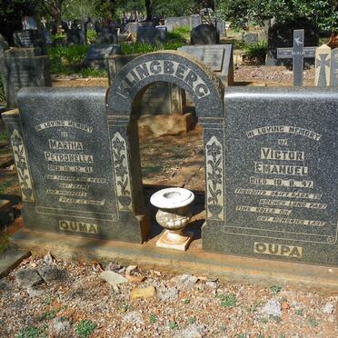 KLINGBERG Victor Emanuel -1947 &amp; Martha Petronella -1951