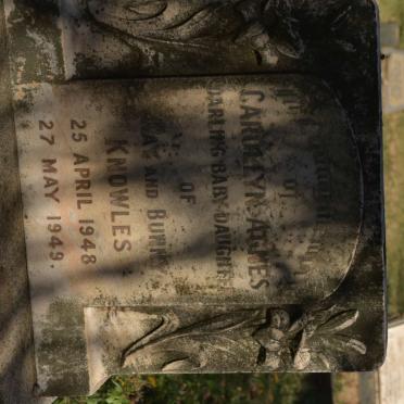 KNOWLES Carollyn Agnes 1948-1949