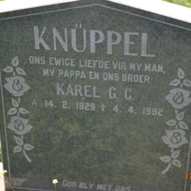 KNÜPPEL Karel G.C. 1929-1992