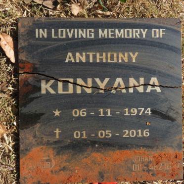 KONYANA Anthony 1974-2016