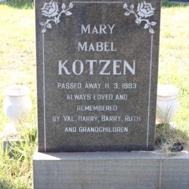 KOTZEN Mary Mabel -1983